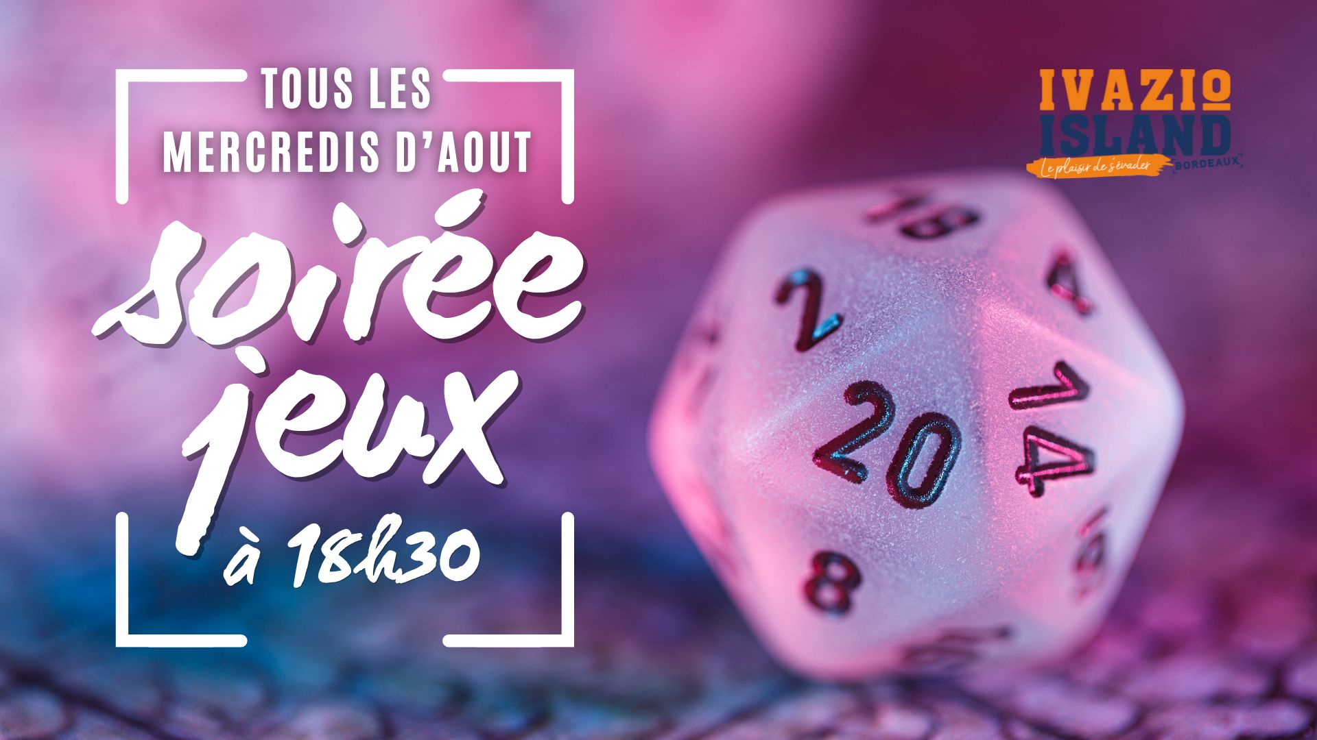 Soirée jeux de société !